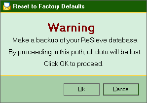 Reset